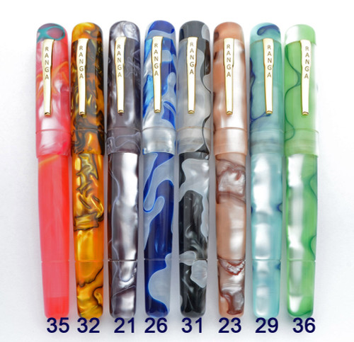 PSP Ranga Zayante - Prototype Acrylics, JoWo Nibs, Cartridge/Converter (PSP Exclusive)