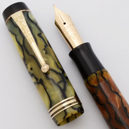 Parker - Duofold & Lucky Curve - Peyton Street Pens