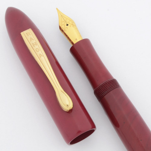 Ranga Ebonite #8B w New Style Clip Fountain Pen  - JoWo Nibs, Cartridge/Converter/Eyedropper