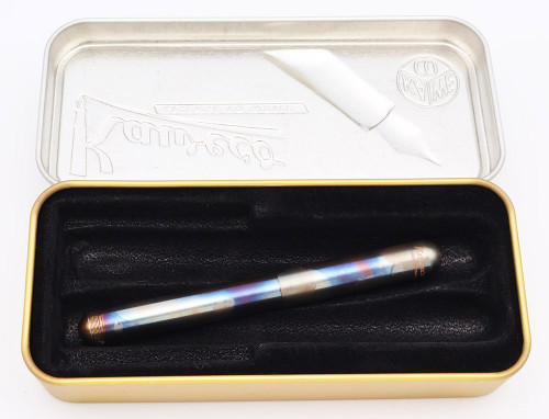 Kaweco Liliput Fountain Pen - Fireblue, Medium Steel Nib (Near Mint in Box, Works Well)