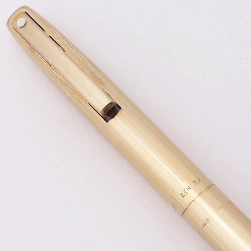 Sheaffer Imperial Triumph Ballpoint (Brazil, 1970s) - 23k Goldplated, 6 Lines (Excellent, Works Well)