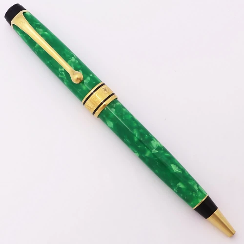 Aurora Optima LE "Primavera" Ballpoint  (1998) -  Green w Gold Trim (Excellent, Works Well)