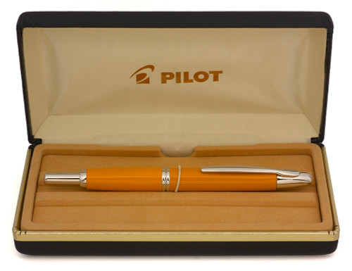 Pilot Vanishing Point (2012) - Yellow w Rhodium Trim, Extra-Fine 18k Nib (Excellent + in Box, Works Well )