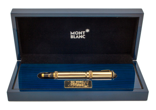 Montblanc Friedrich II the Great Fountain Pen (1999) - LE #1101/4810, Medium 18k Nib (Excellent + in Box, Works Well)