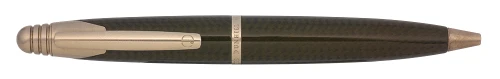 Dunhill AD2000 Ballpoint Pen - Carbon-Fiber w Brushed Silver Trim  (Excellent +, Works Well)
