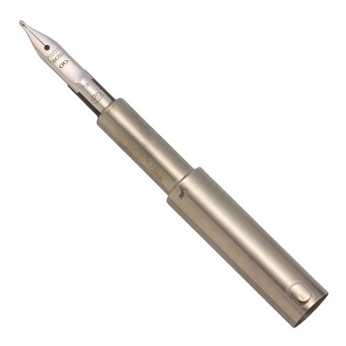 Pilot Vanishing Point Nib Unit ONLY (2018) - 18k Medium, Rhodium Plated (Excellent +, Works Well)
