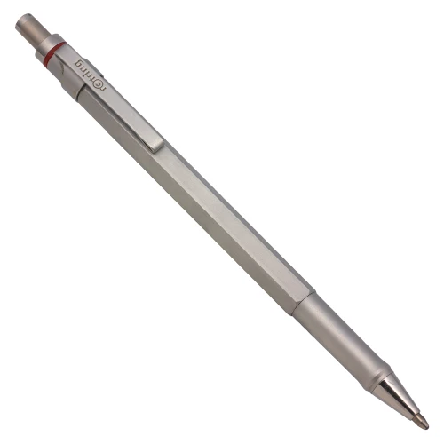 Rotring Newton Ballpoint Pen (Japan) - Silver Matte Finish (Excellent +, Works Well)