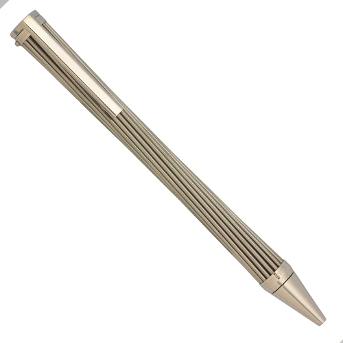 Porsche Design P3130 Mikado Ballpoint Pen (Germany, 2003ca) - Silver, Parker Refills (Excellent +, Works Well)