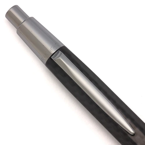 Caran D'Ache Alchemix Hexagonal Ballpoint Pen - Carbon Fibre (Excellent +, Works Well)