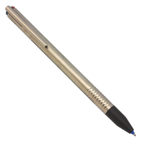 Lamy Logo Multi-Pen - Silver Finish, Matte Black Cone and Clicker, Color Coded Clicker (Excellent +, Working Well)