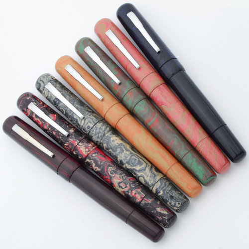 PSP Ranga Zayante Fountain Pen - Ebonite, JoWo Nibs, Cartridge/Converter (PSP Exclusive