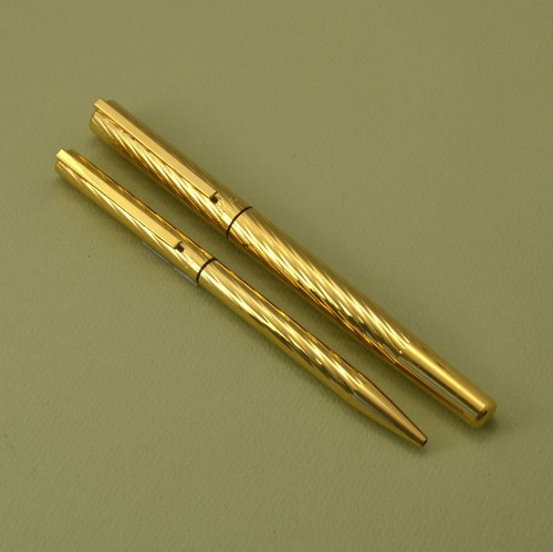 Waterman's Ideal 542 1/2 V Safety Pen - Rare, Solid 14k Gold, Fine