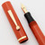 All American (Conklin) Fountain Pen - Red Hard Rubber, 14k Medium Flexible Nib (Superior, Restored)