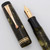 Parker Duofold Deluxe Senior Fountain Pen (Canada, 1930s) - Streamline, Green Pearl and Black, Fine Nib (Excellent +, Restored) Parker Duofold Deluxe Senior Fountain Pen (Canada, 1930s) - Streamline, Green Pearl and Black, Fine Nib (Excellent +, Restored)