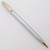 Sheaffer 444X Mechanical Pencil (1970s) - Brushed Chrome w Gold Clip, 0.7mm leads (New Old Stock)