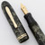 Conklin All American Fountain Pen (Mid-1930s) - Green Hatch Marble, Lever Filler, Flexible Medium Nib (Excellent, Restored) Conklin All American Fountain Pen (Mid-1930s) - Green Hatch Marble, Lever Filler, Flexible Medium Nib (Excellent, Restored)