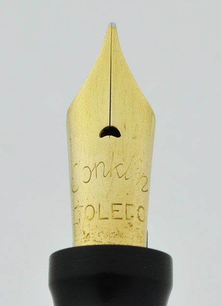 Conklin Endura Symetrik Fountain Pen - Cream, Fine 14k Toledo Nib