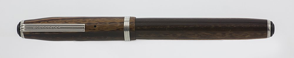 Esterbrook SJ Fountain Pen - Brown, 2556 Firm Fine Nib (Excellent, Restored)  - Peyton Street Pens