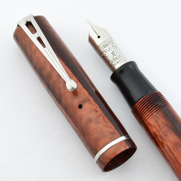 Esterbrook Dollar Fountain Pen - Full Size, Brown, 9314-M Medium
