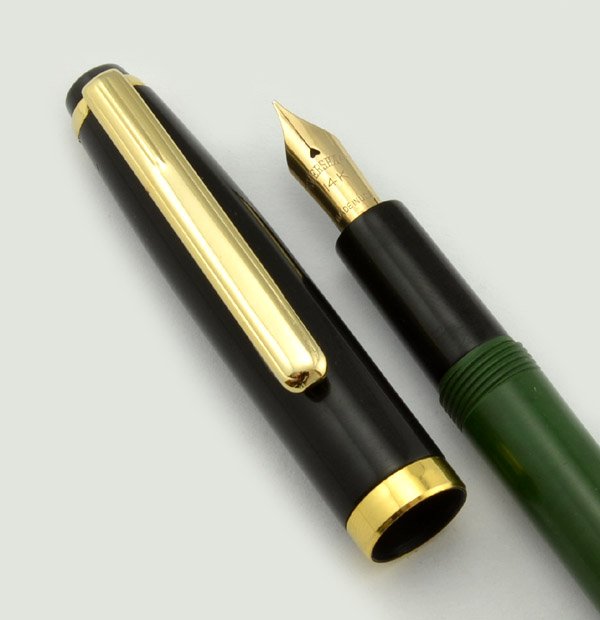 Stationary Pen | Neon Green Diamond Pen | Black Ink | SKU # PEN07