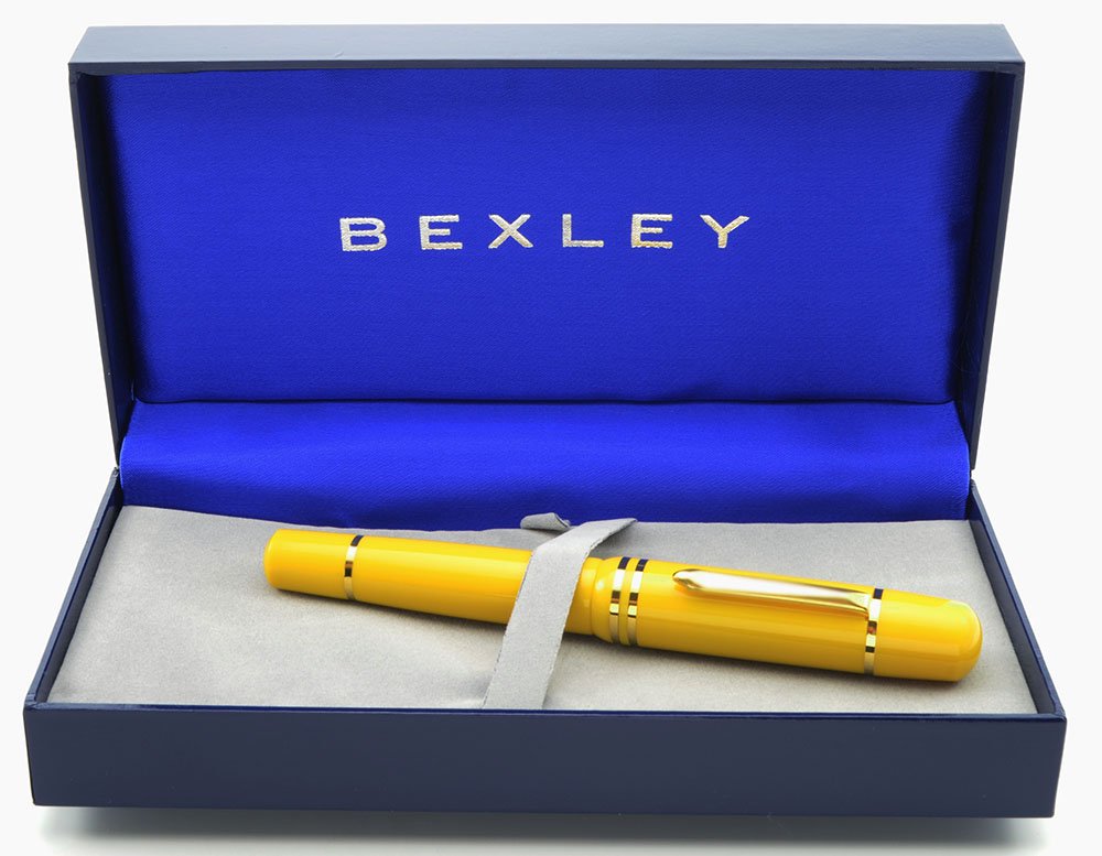 BEXLEY FOUNTAIN PEN - FANCY GOLD TRIM