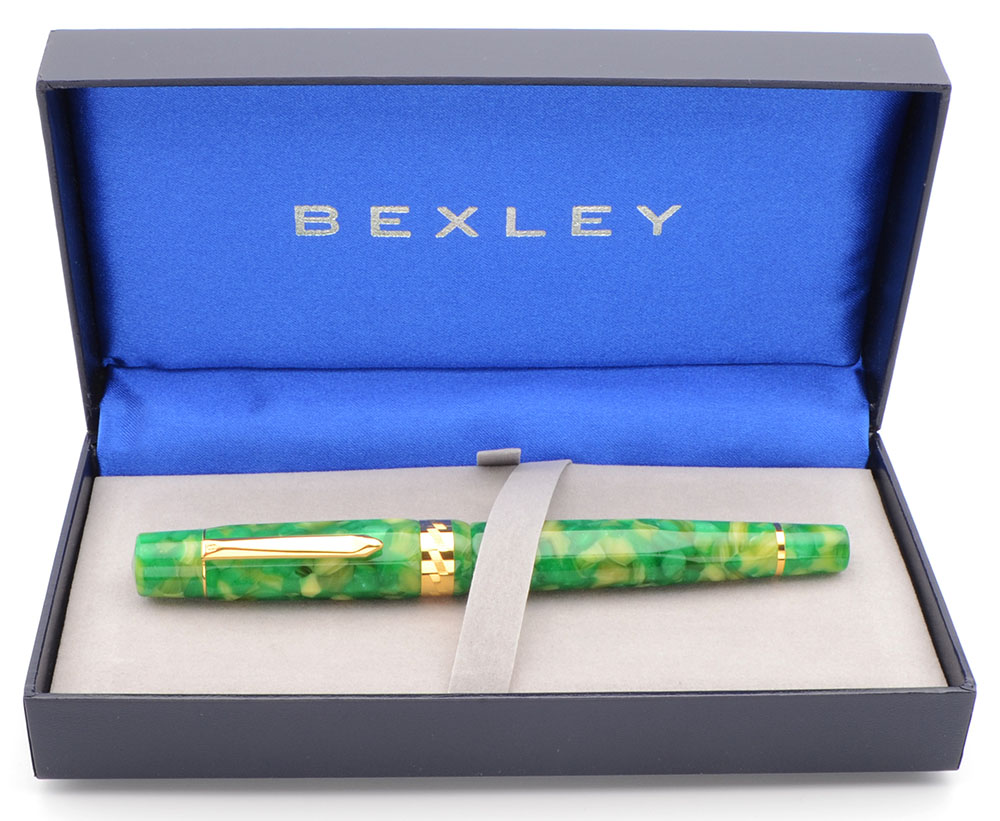 BEXLEY FOUNTAIN PEN - FANCY GOLD TRIM