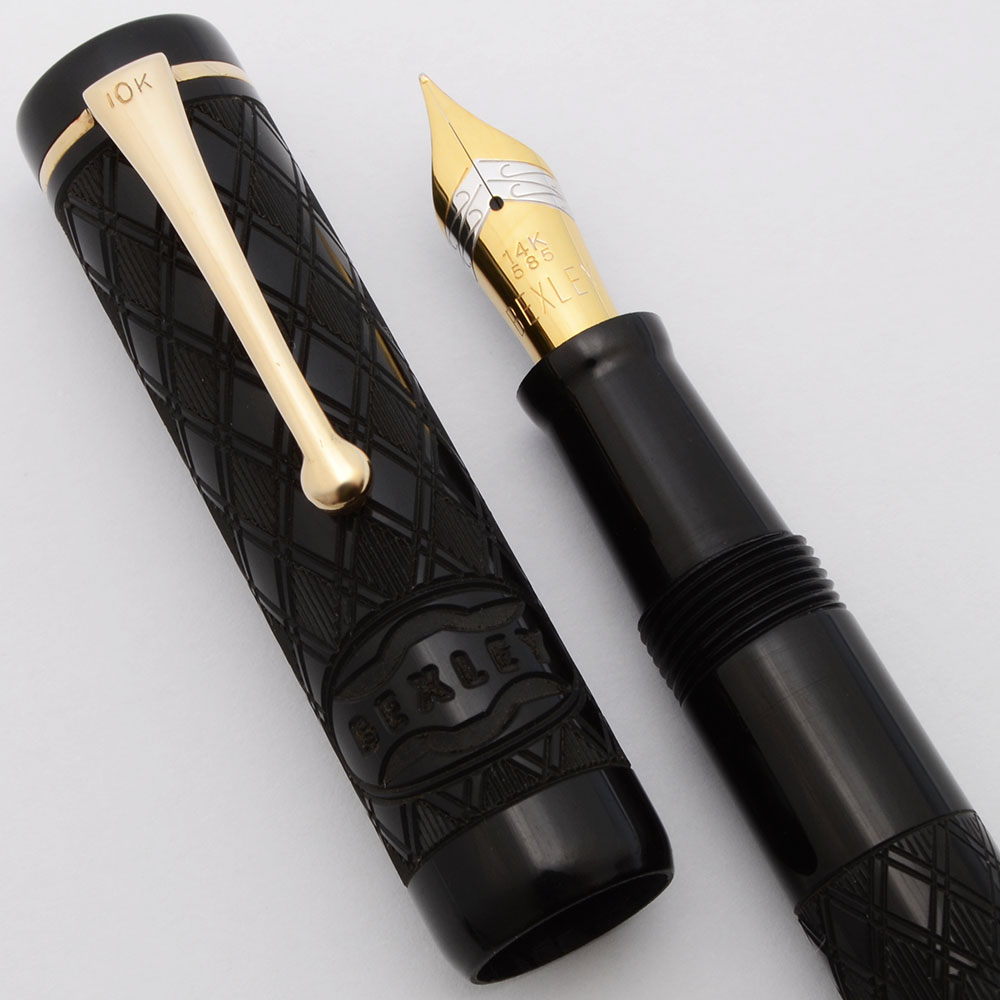 Bexley 5th Anniversary Fountain Pen (1998) - BCHR, Harlequin