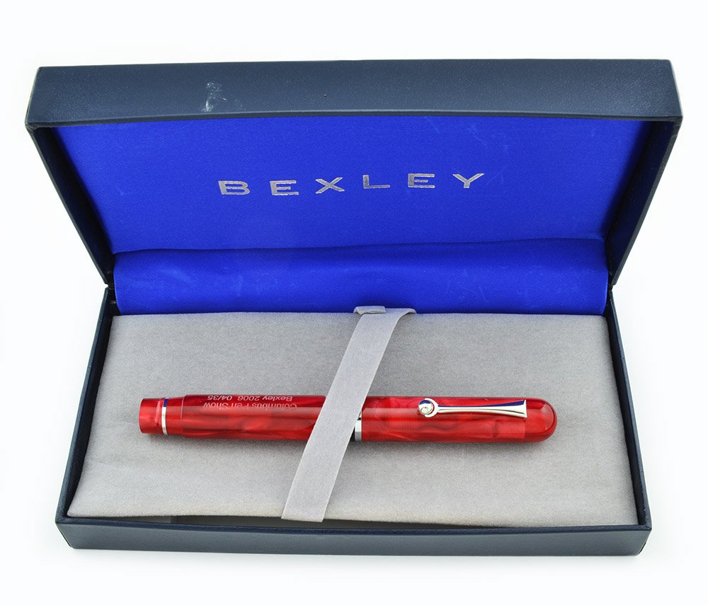 Bexley Fountain Pen Columbus Pen Show 2006 Limited Edition, Red