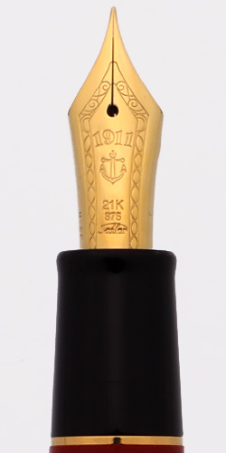 thumbnail interactive-video image 1 of Sailor 1911 Gold Profit Large Fountain Pen – 21K Medium Fine Nib, Black With Gold Trim 1 of 4