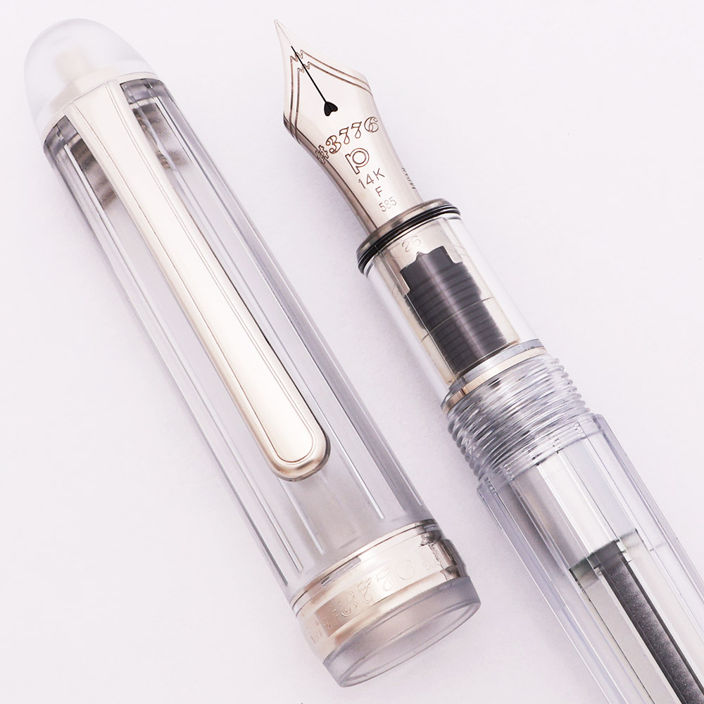 Platinum 3776 Century LE Fountain Pen - Nice (Clear Frosted) w