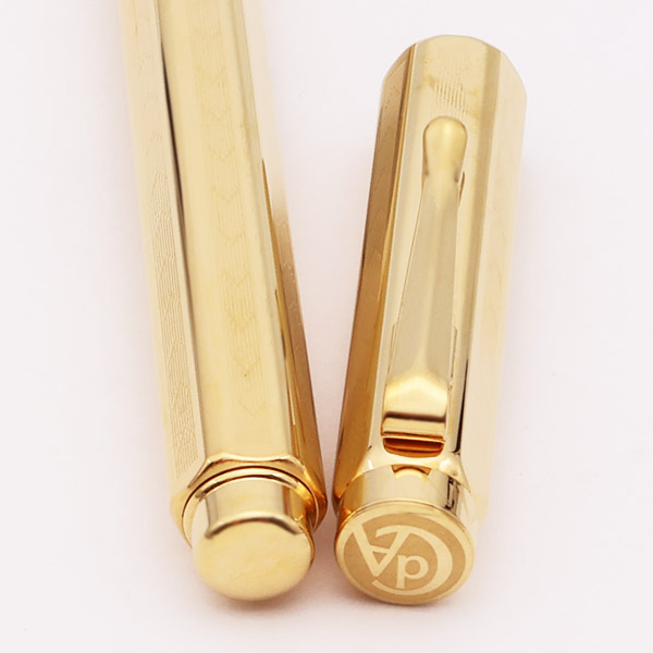 Caran d'Ache Ecridor Fountain Pen - Chevron Gilded - Pen Boutique Ltd