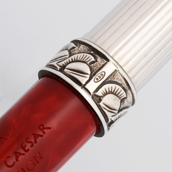 Delta Julius Caesar Special Ltd Ed Ballpoint Pen (1999) - Red