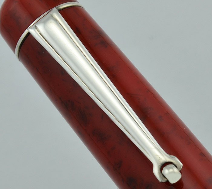 Delta Profili Red & Sterling Silver Ballpoint Pen - Preowned – Truphae