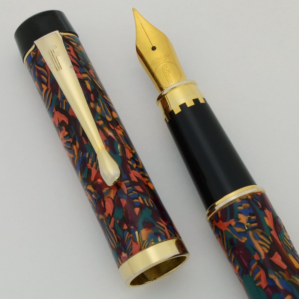 Filcao Leader Fountain Pen - Missoni Celluloid, Medium GP Steel Nib ...