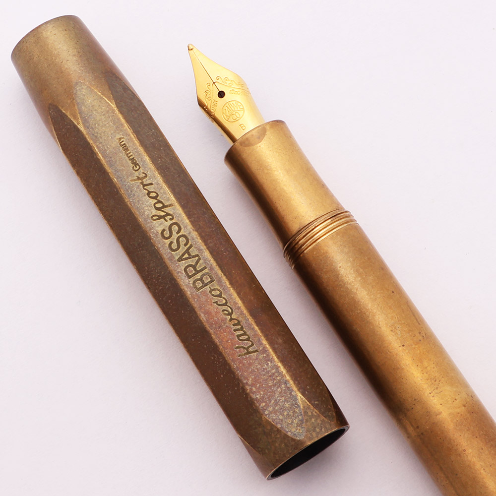  Kaweco Brass Sport Fountain Pen - Fine Nib