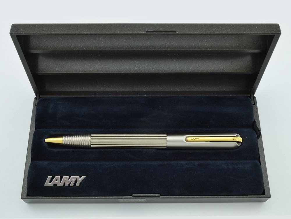 Lamy Persona Ballpoint Pen - Titanium Coated (Very Nice, Boxed ...