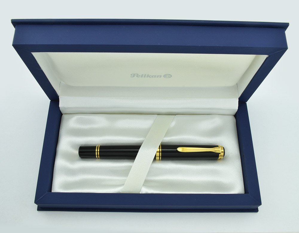 Pelikan M800 penna stilografica Souverän nero-verde - All Pens