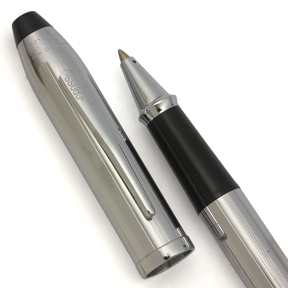 11 Piece Sphere Pattern Cross Century II Rollerball Pen (2010s) - All Chrome (Excellent, Works ...