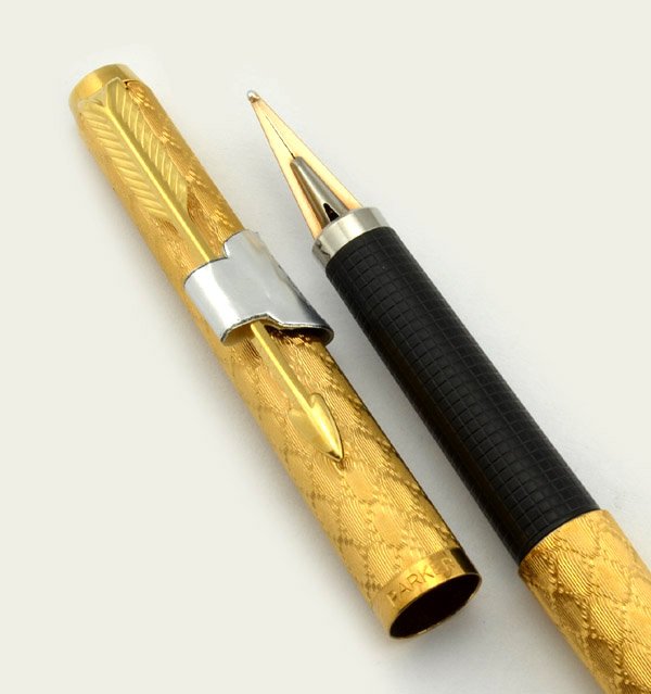 PARKER 180 万年筆　金色　ゴールド　80年代 Parker 180 Fountain Pen - Place Vendome Gold Plated Series