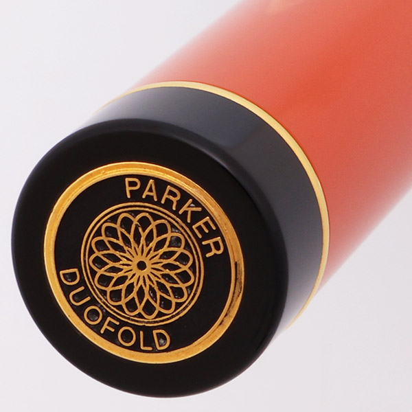 Parker Duofold Centennial SE Fountain Pen (1990) - Orange