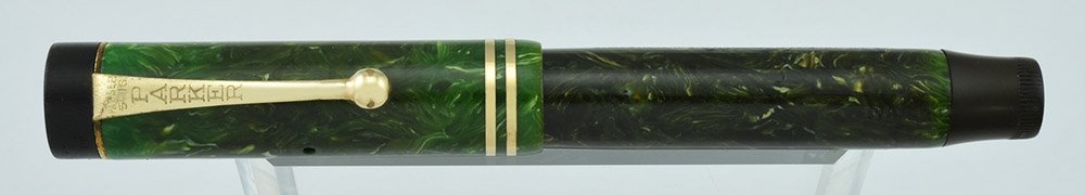 Parker Duofold Junior Fountain Pen - Jade Green, Two Bands, Fine Nib ...