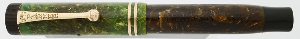 Parker Duofold Junior Fountain Pen - Jade Green, Two Bands, Flexible ...