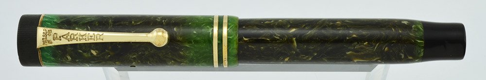 Parker Duofold Junior Fountain Pen - Jade Green, Two Bands, Flexible ...