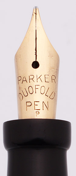 Parker Duofold Junior Fountain Pen (1920s) - Red, Black Ends, Raised ...