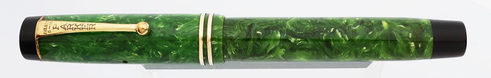 Parker Duofold Streamline Senior Fountain Pen (1930s) - Jade Green