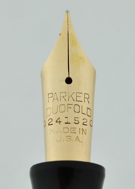 Parker Duofold Senior Fountain Pen - Streamline, Red, Fine