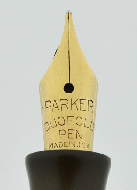 Parker Lady Duofold Fountain Pen - Streamline Ring Top with Clip
