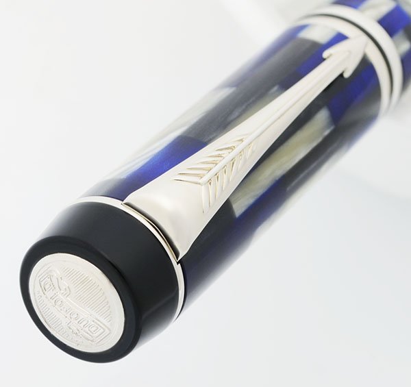 Parker Modern Duofold SE Rollerball Pen (Mk II, 2001) - Blue Mosaic (Near  Mint in Box, Works Well) - Peyton Street Pens