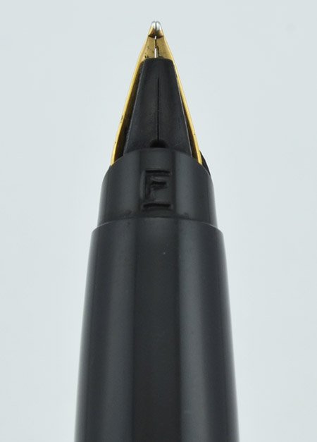 Parker 45 Fountain Pen - 1981, Black w Gold Trim, 14k Fine Nib (Very ...