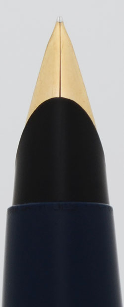 Parker 45 Classic Fountain Pen - Blue, Steel Cap w GT, Extra Fine